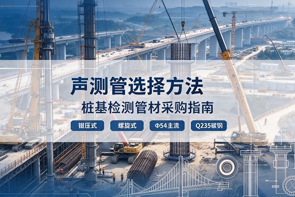 鸡东声测管选型标准