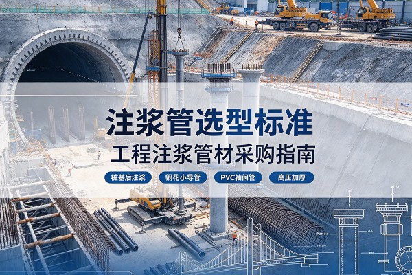 鸡东注浆管选型标准