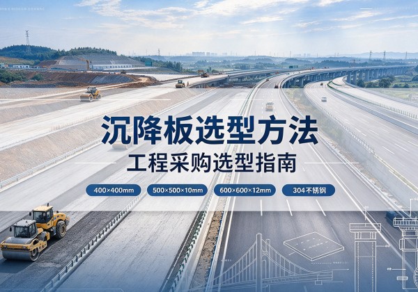 鸡东沉降板选择方法