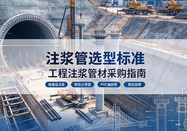 鸡东注浆管选型标准